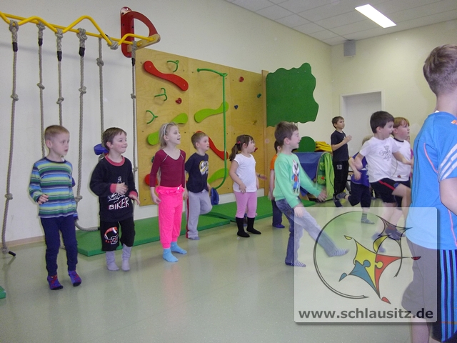 Tanzprojekt mit den Schulkindern der Grundschule Brieske