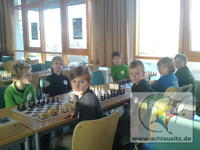 Schüler der Schach-AG üben für Vattenfall Cup in Weißwasser