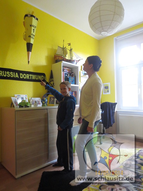 Klassenlehrerin auf Hausbesuch