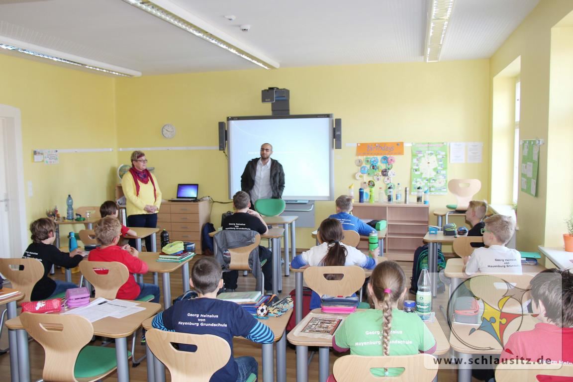 Schlausitz-Schüler luden syrischen Flüchtling ein